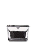 Victoria's Secret Black 2 Piece Makeup Bag
