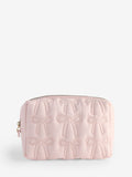 Pink make-up bag with bow design medium size (British brand)