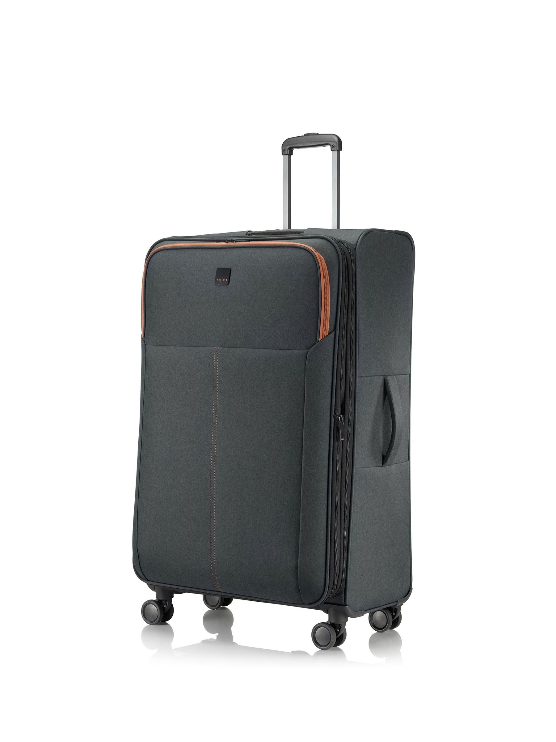Tripp expandable suitcase large navy marl - British product
