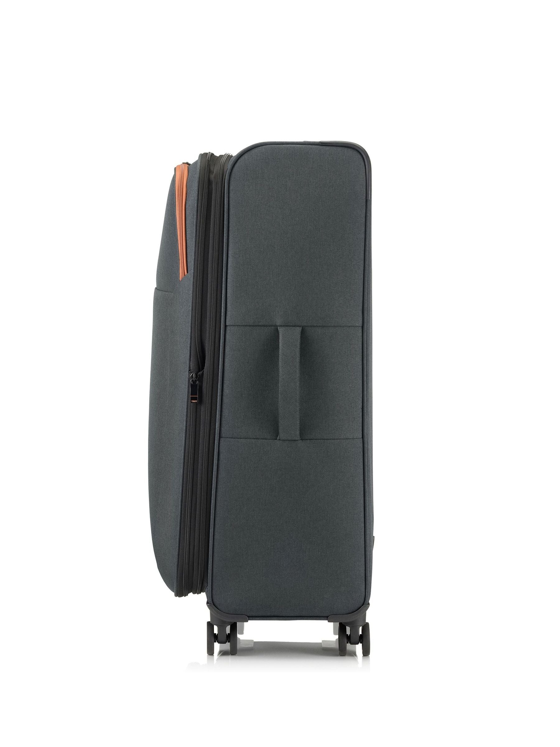 Tripp expandable suitcase large navy marl - British product