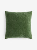 Chenille Pebble Cushion green 59cm, UK version