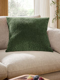 Chenille Pebble Cushion green 59cm, UK version