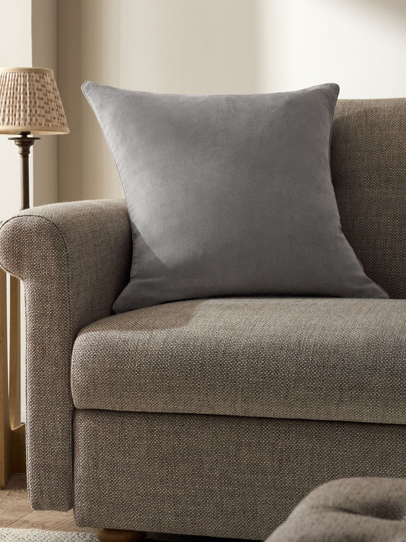 Burnt Orange 59 x 59cm Soft Velour Cushion