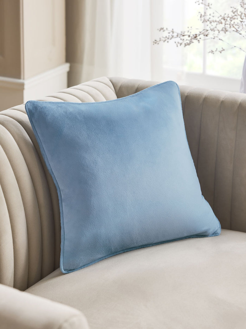 Navy Velvet Cushion 59 x 59cm