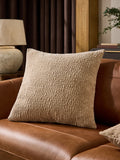Natural 59 x 59cm Chenille Pebble Cushion