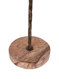 Libra Interiors brown small Rutland hurricane candle holder 39cm, UK version
