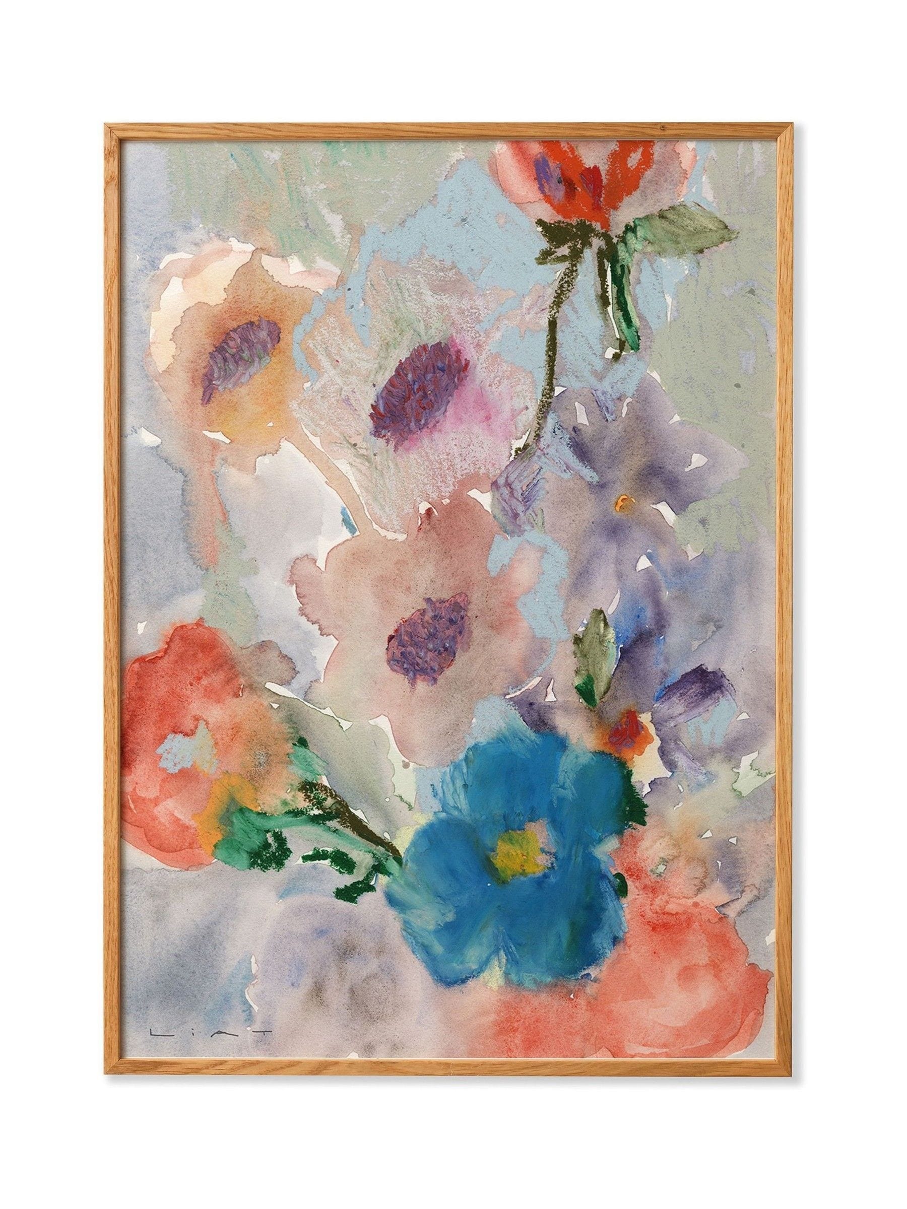 Paper Collective Bunch of Flowers art print, UK version