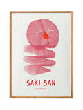 Paper Collective wall art Saki San (British brand)
