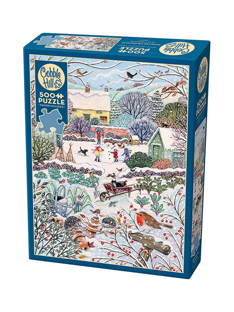 Cheatwell Games Winter Holidays 500 Piece Puzzle - British product