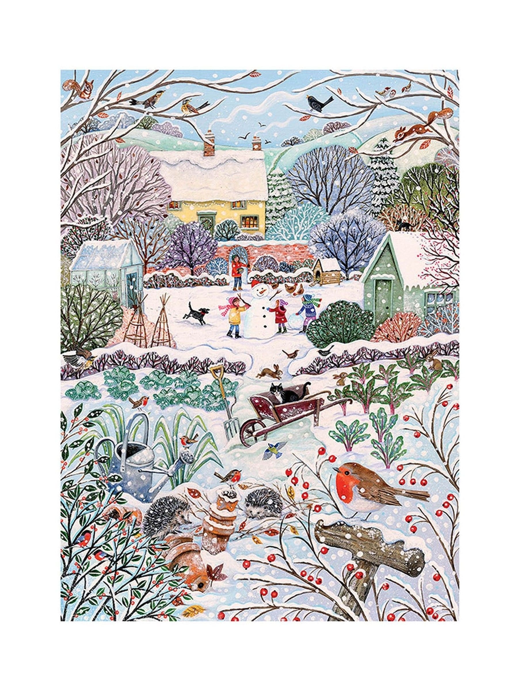 Cheatwell Games Winter Holidays 500 Piece Puzzle - British product