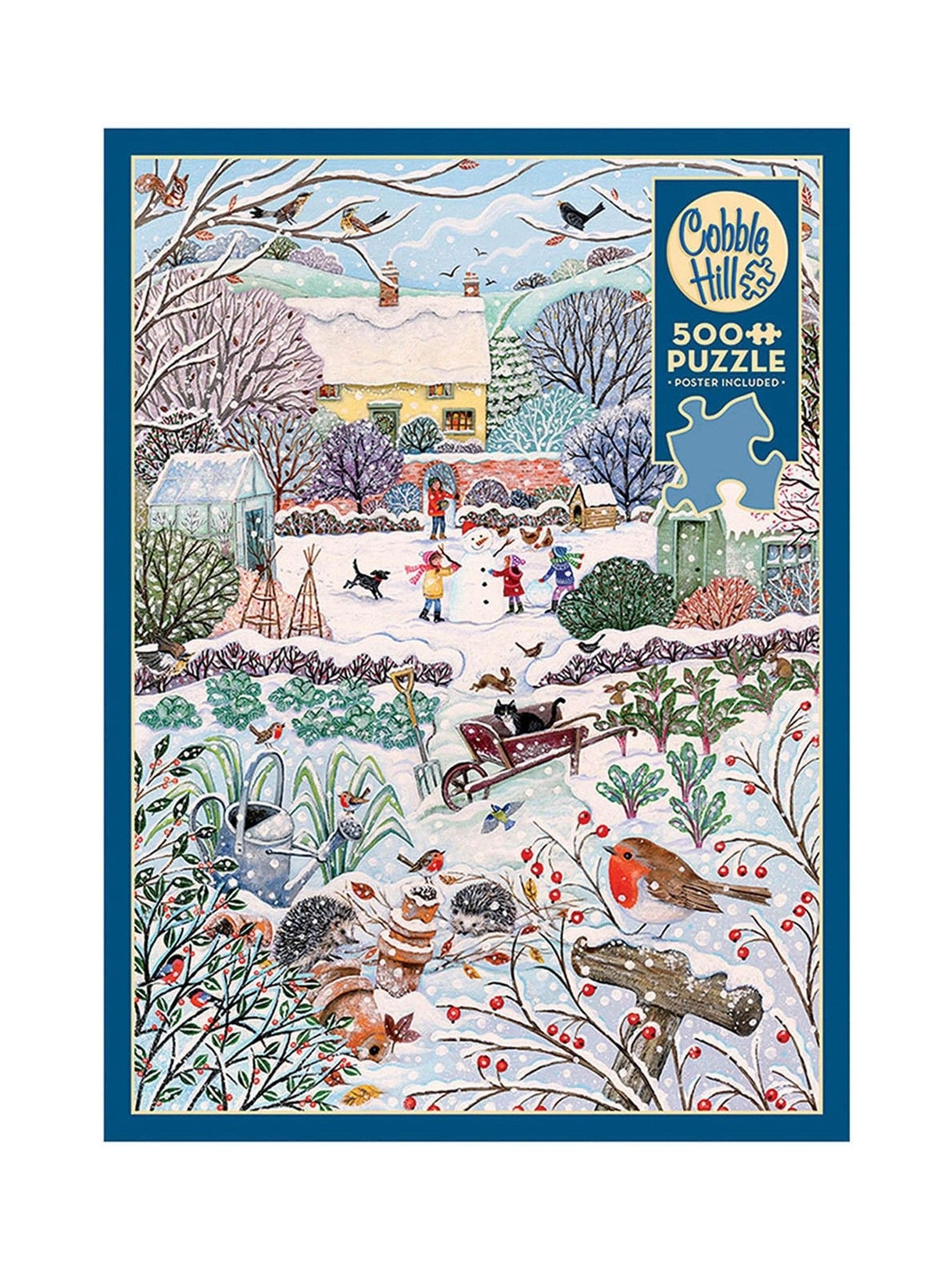 Cheatwell Games Winter Holidays 500 Piece Puzzle - British product
