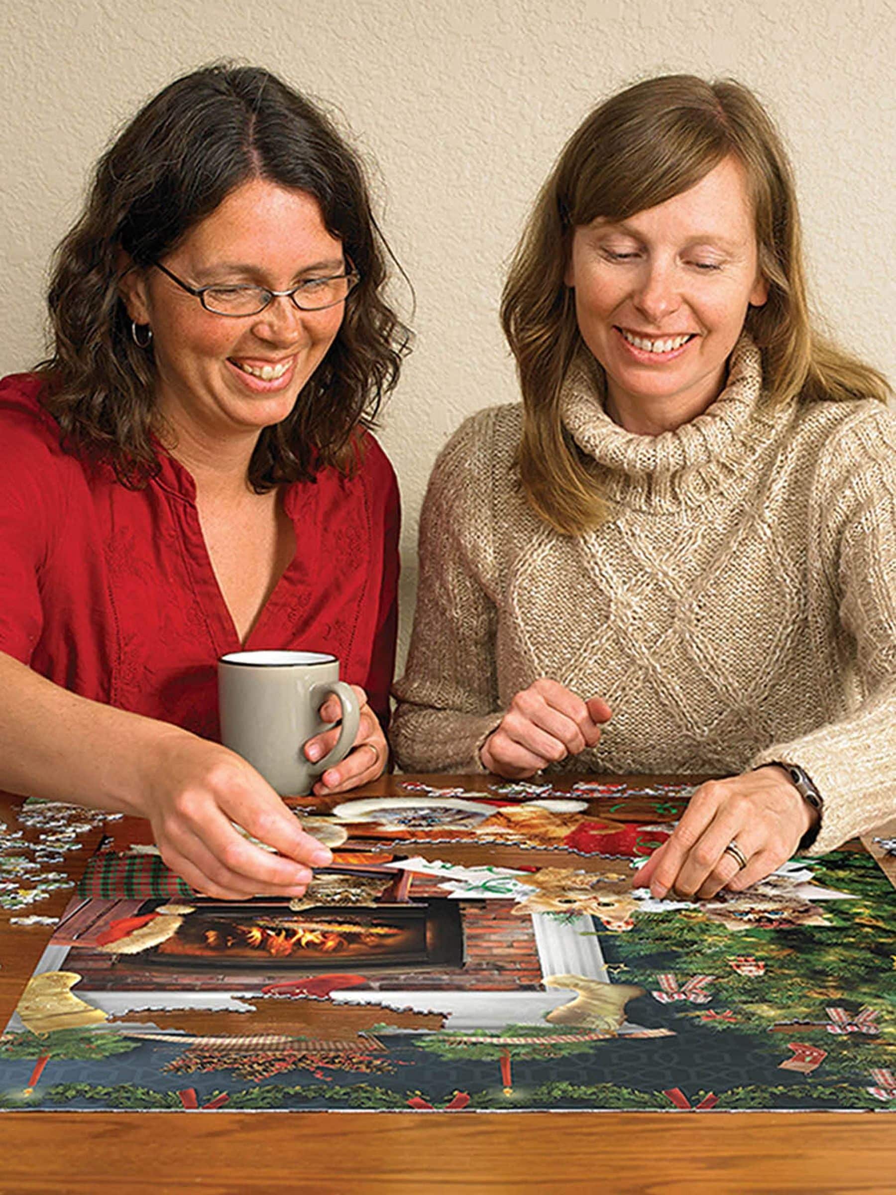 Cheatwell Christmas Kittens puzzle 1000-piece, imported from the UK