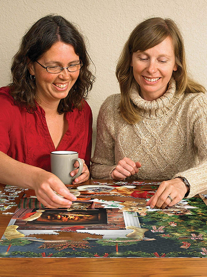 Cheatwell Christmas Kittens puzzle 1000-piece, imported from the UK