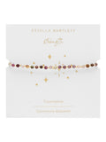 Estella Bartlett Howlite Amelia Gold Tone Brown Wellness Bracelet 7 inch, UK version
