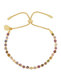 Estella Bartlett Amelia Howlite Bracelet Gold Tone Grey for Stress Relief