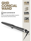 ghd Chronos Curve Conical Wand 28-23mm black - British product