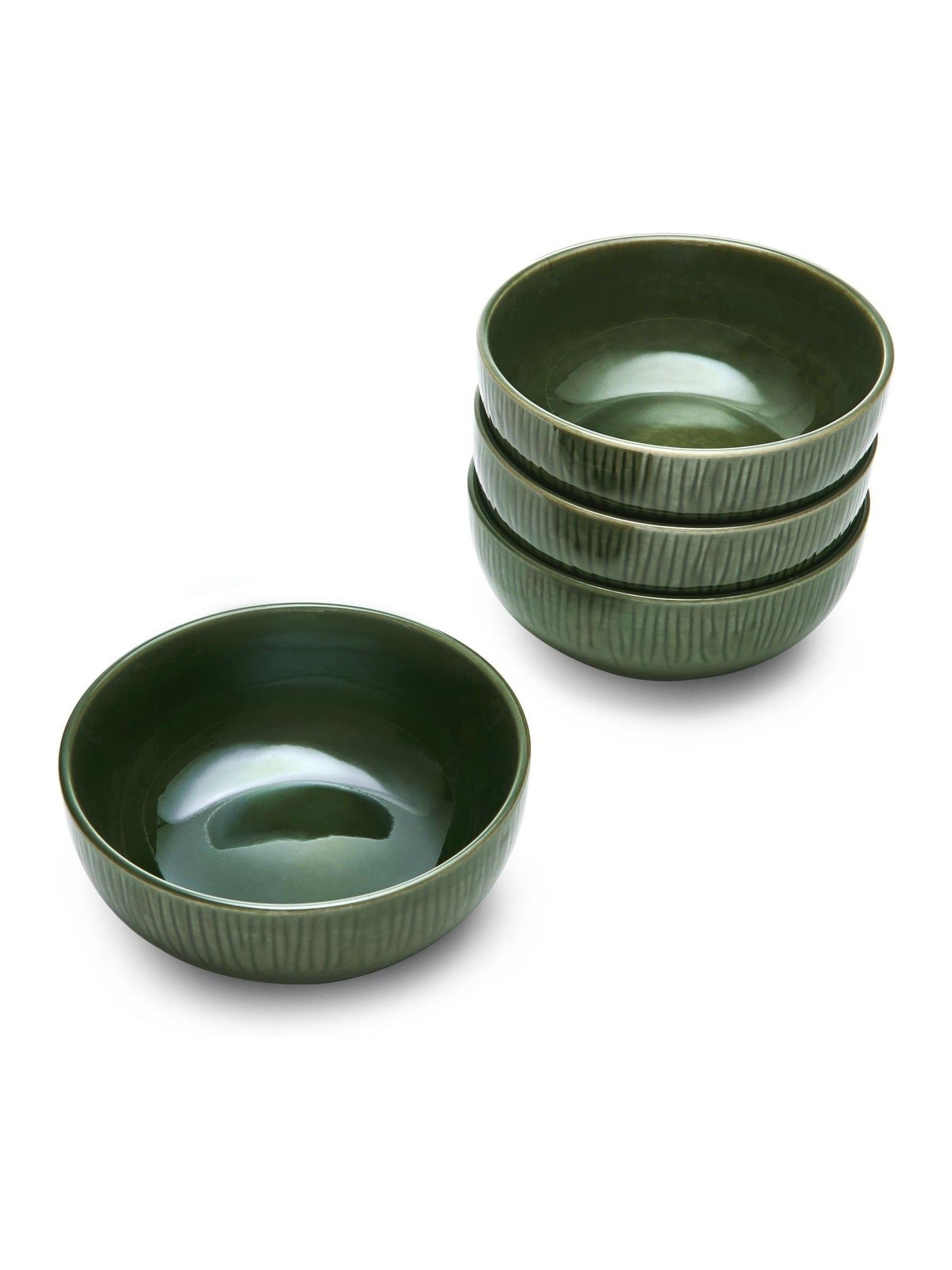 Mikasa Green Jardin ceramic dinner set 12 piece, imported from the UK