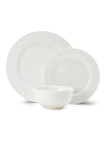 Mikasa White Egret dinner set 12 piece, imported from the UK