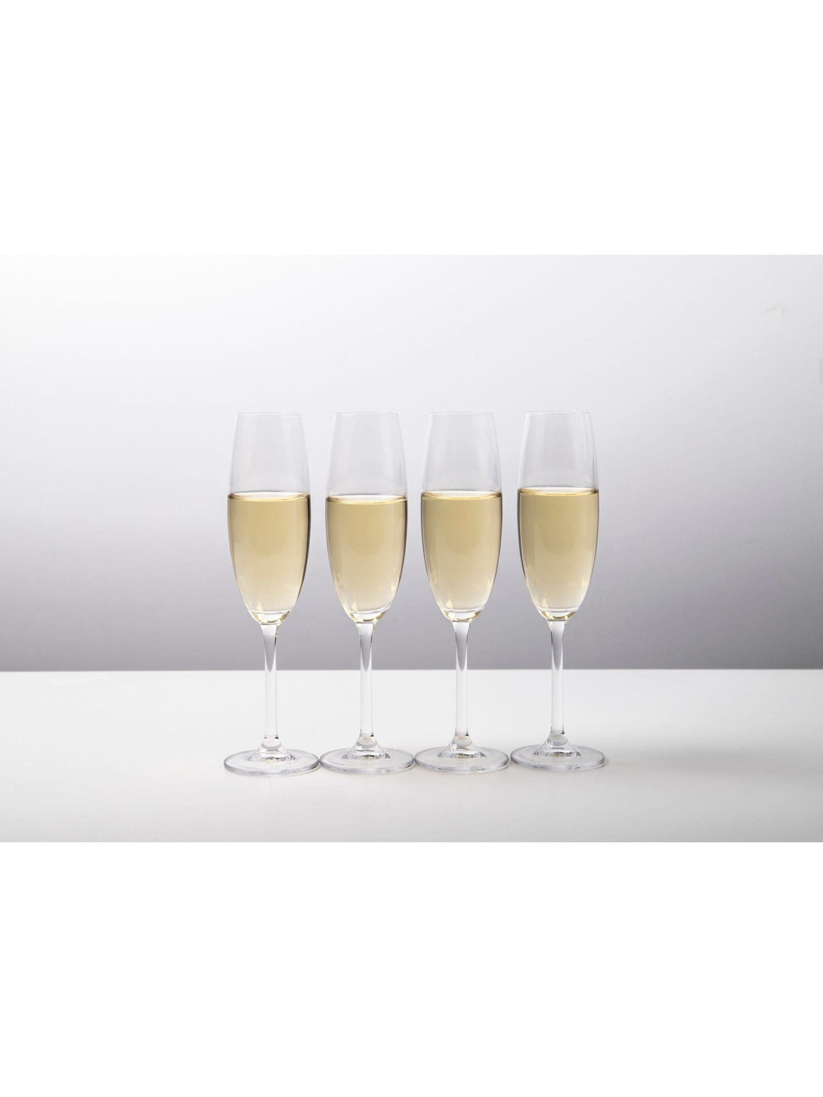 Mikasa Julie crystal flute glasses set of 4 - British product