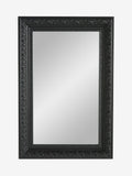 Black ornate wall mirror 60cm x 90cm, imported from the UK