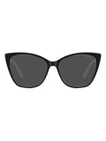 Polaroid black rectangular sunglasses, imported from the UK