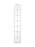 Charles Bentley white San Marino arch mirror tall style, UK version