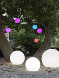 New Garden white outdoor lighted ball 50cm (British brand)