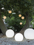 New Garden white outdoor lighted ball 50cm (British brand)