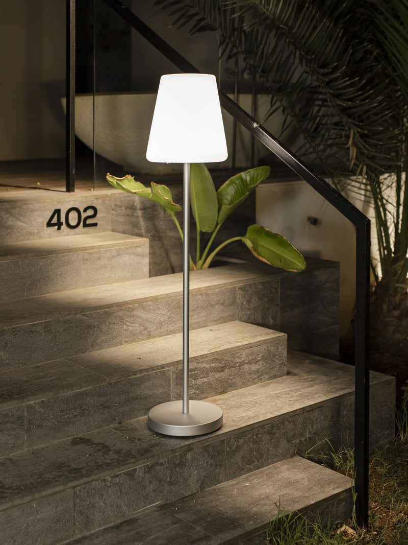 New Garden Lola Slim solar floor lamp 120cm, imported from the UK
