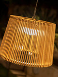 New Garden Brown Okinawa hanging cordless pendant lamp 28cm x 39cm, imported from the UK
