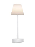 New Garden Lola Slim 30 table lamp white, imported from the UK