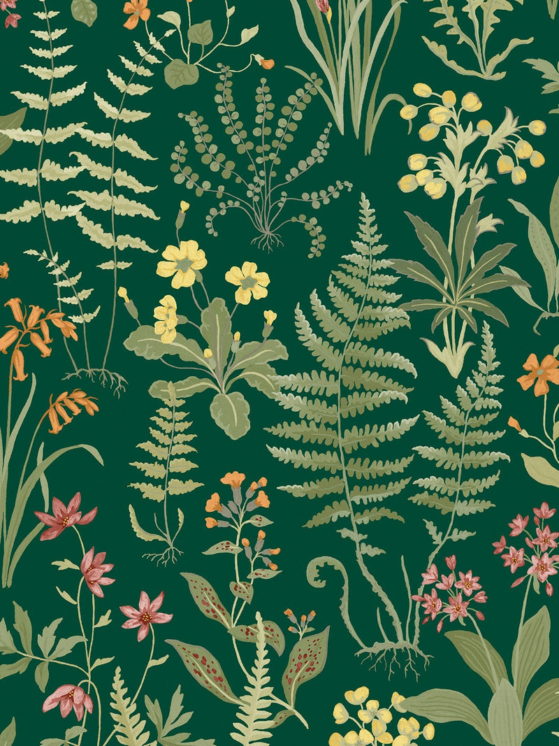 Graham & Brown Emerald Oshibana wallpaper 10M, imported from the UK
