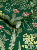 Graham & Brown Emerald Oshibana wallpaper 10M, imported from the UK
