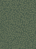 Graham & Brown Olive Gilded Leaf 10M Wallpaper