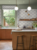 Graham & Brown Mauve Sage Apple of Grenada A4 Wallpaper Sample