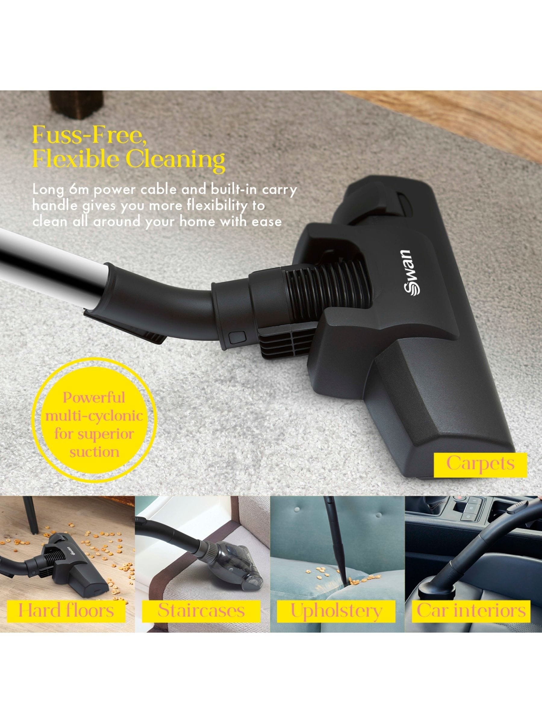 Swan pet vacuum cleaner Queen of Clean (British brand)