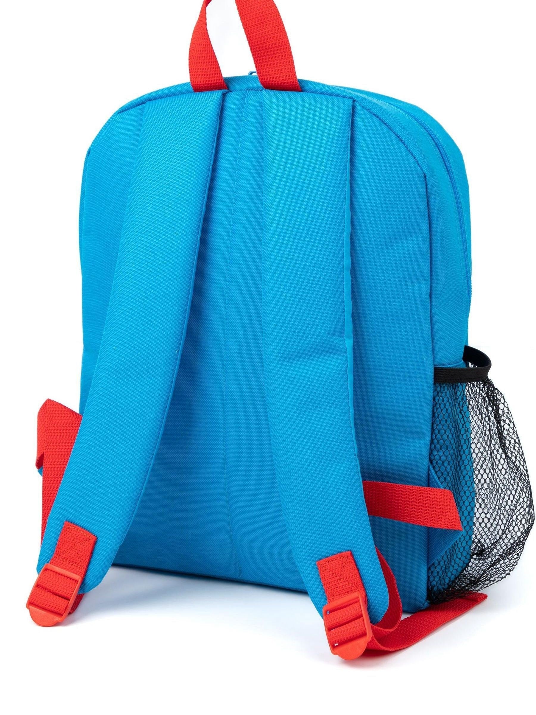 Sonic the Hedgehog blue backpack set 4 piece (British brand)
