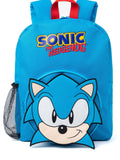 Sonic the Hedgehog blue backpack set 4 piece (British brand)