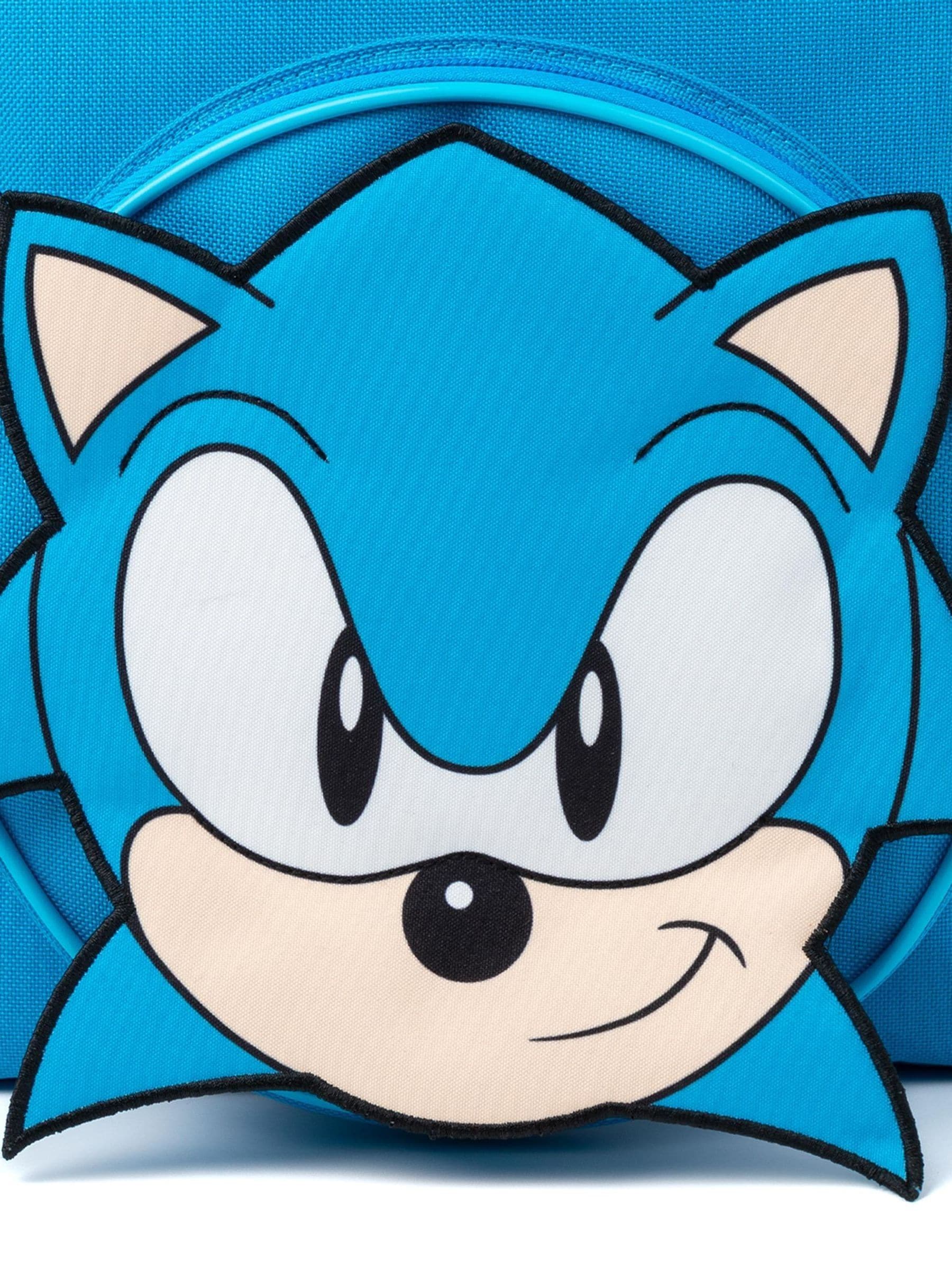 Sonic the Hedgehog blue backpack set 4 piece (British brand)