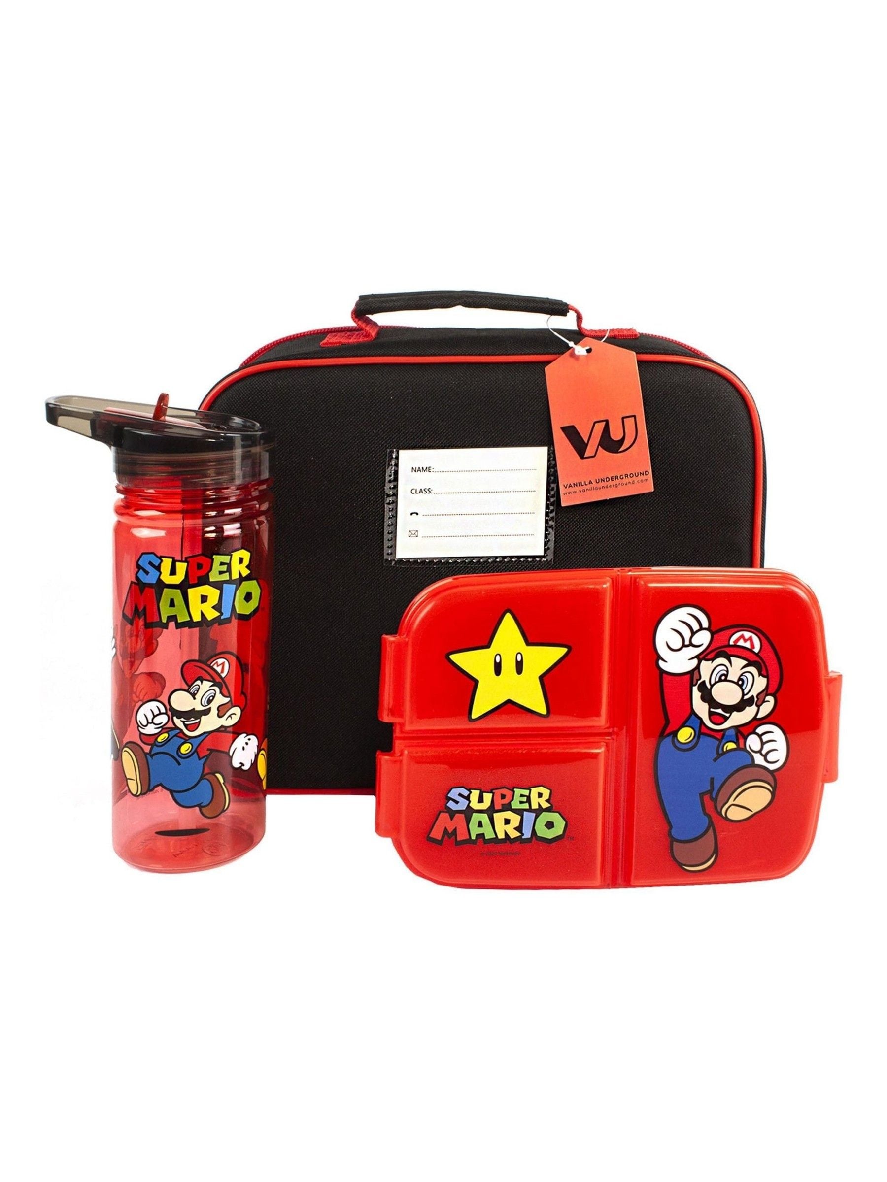 Vanilla Underground Super Mario lunch bag set (British brand)