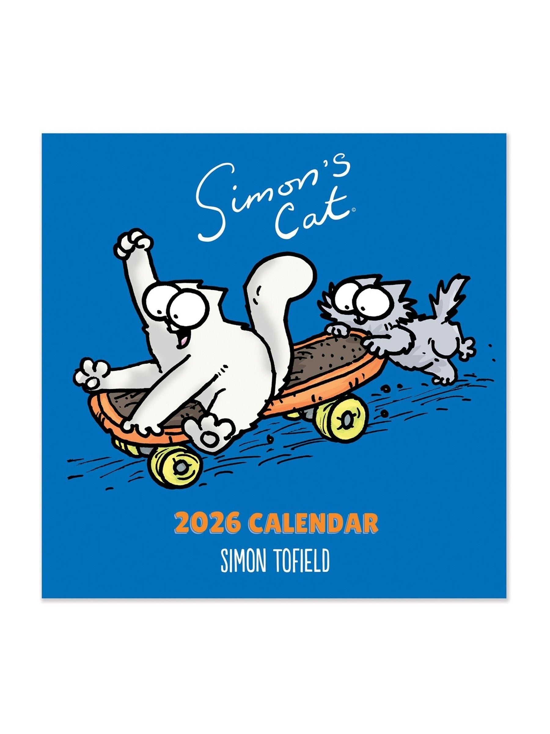 Portico Designs Simon's Cat 2026 calendar diary set, UK version