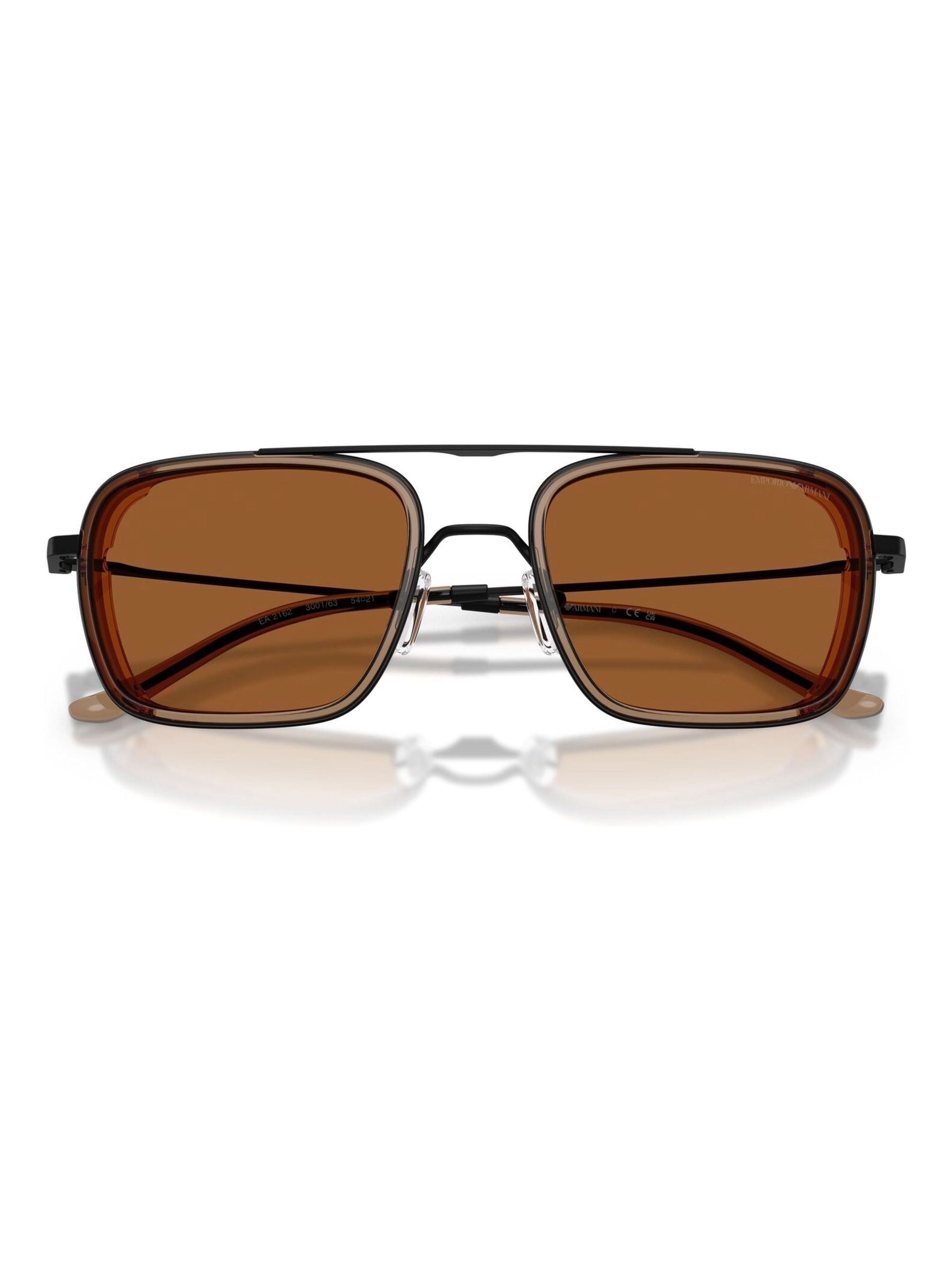 Emporio Armani EA2162 sunglasses with matte black frame (British brand)