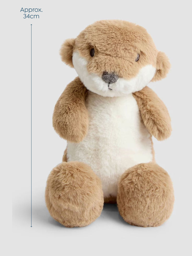 JoJo Maman Bébé Otis Otter medium plushie - British product