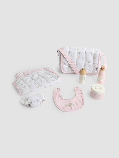 Next JoJo Maman Bébé Baby Doll Changing Mat Bag and Accessories Set- Buy online at McGrocer