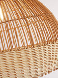Searchlight Natural/Cream Rattan Shade Ceiling Light 50cm, UK version