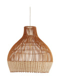 Searchlight Natural/Cream Rattan Shade Ceiling Light 50cm, UK version
