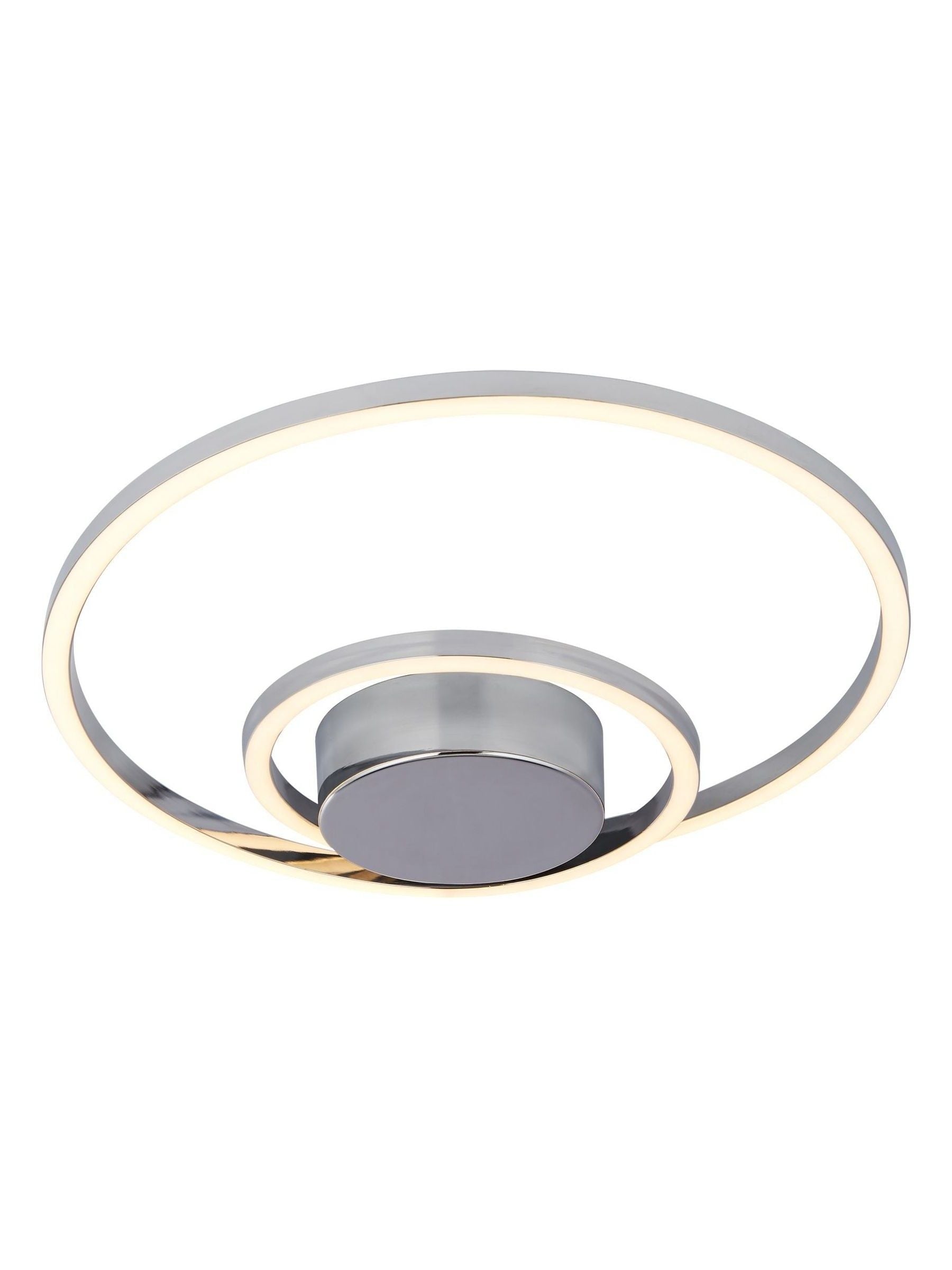 Searchlight chrome LED ceiling light 48.5cm - British product