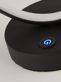 Searchlight black and white LED touch table lamp 47cm, UK version