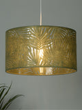 Searchlight lamp shade Green Gardenia Leaf 40cm, UK version