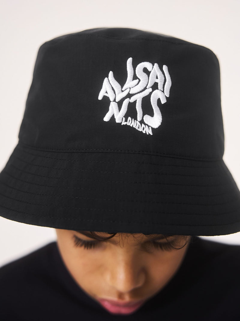 smALLSAINTS bucket hat Black Orlando Logo (British brand)